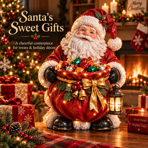 🎄 Christmas Sale – 49% Off ✨ Lighted Christmas Candy Bowl Collection – 5 Festive Holiday Designs