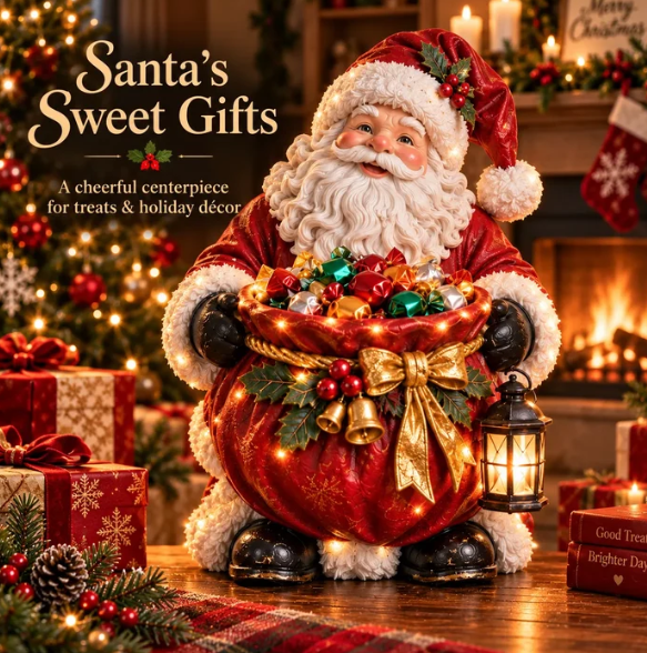 🎄 Christmas Sale – 49% Off ✨ Lighted Christmas Candy Bowl Collection – 5 Festive Holiday Designs