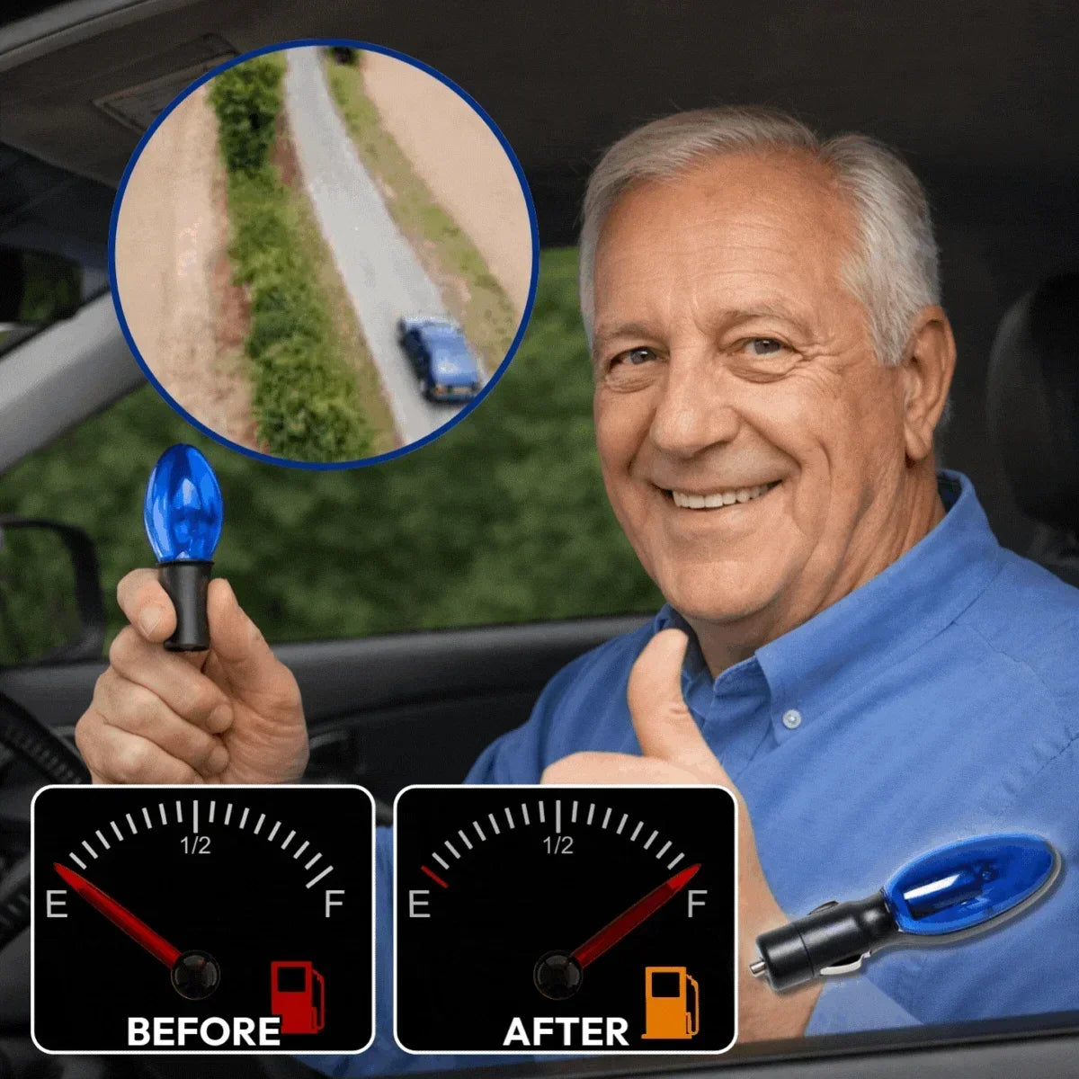 🚗 2026 New Upgrade Fuel Device – Automotive Gas Saver For Cars & Trucks, Spill Saver