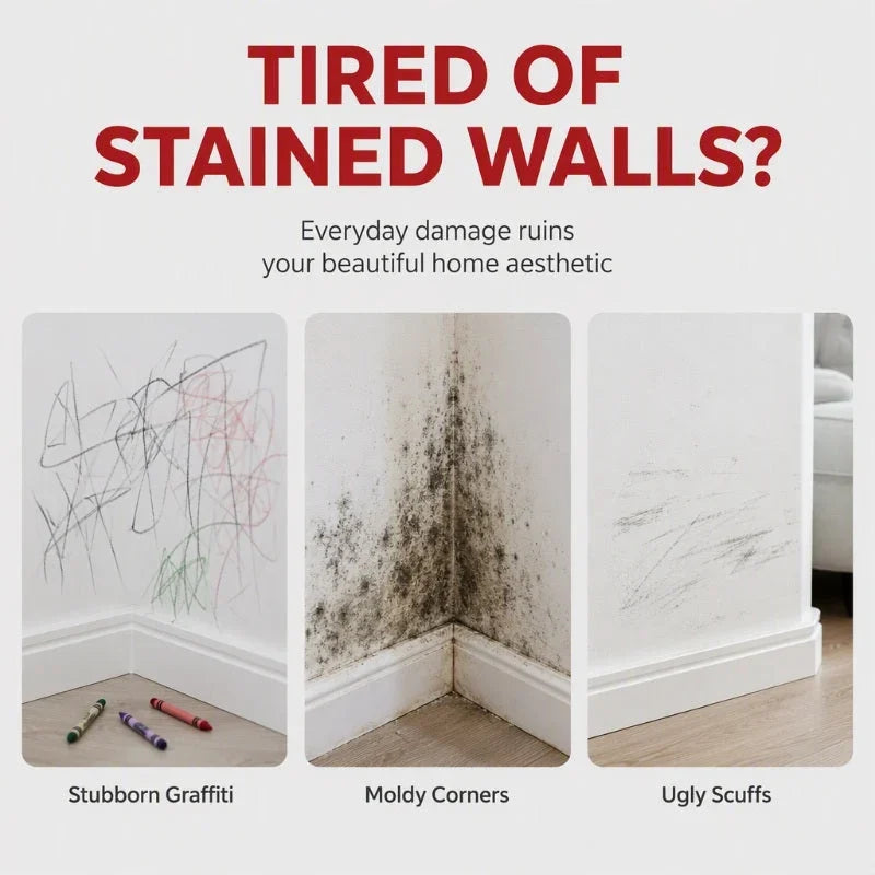 💯🧱🖌️✨Waterproof Wall Repair Paste with Integrated Small Roller Brush