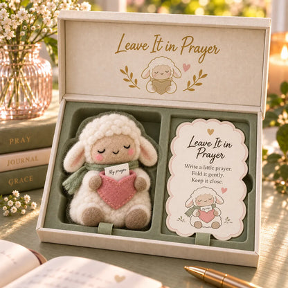 ⏳ Last Day 49% Off – ✝️ Faith-inspired Felt Keepsake Gift Set | 6 Meaningful Designs With Matching Message Card & Gift Box 🎁