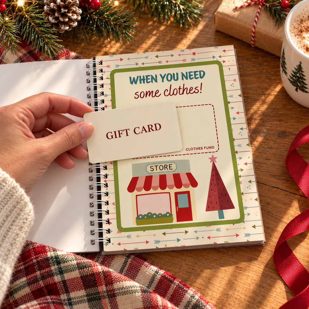 Christmas Gift Card Book