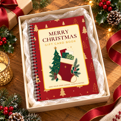 Christmas Gift Card Book