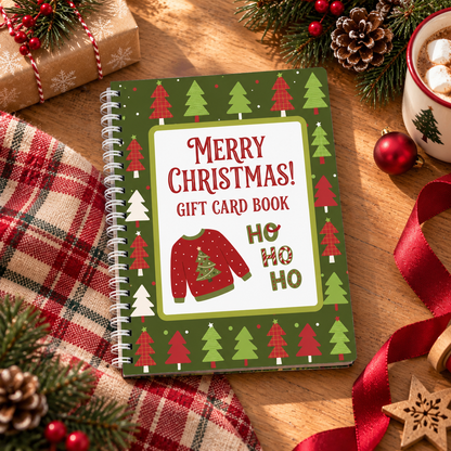Christmas Gift Card Book