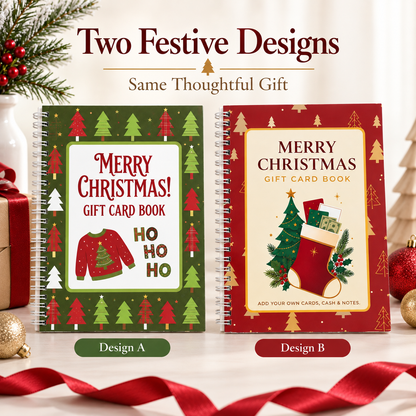 Christmas Gift Card Book