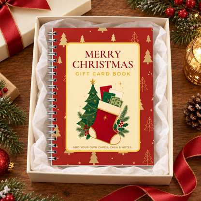 Christmas Gift Card Book