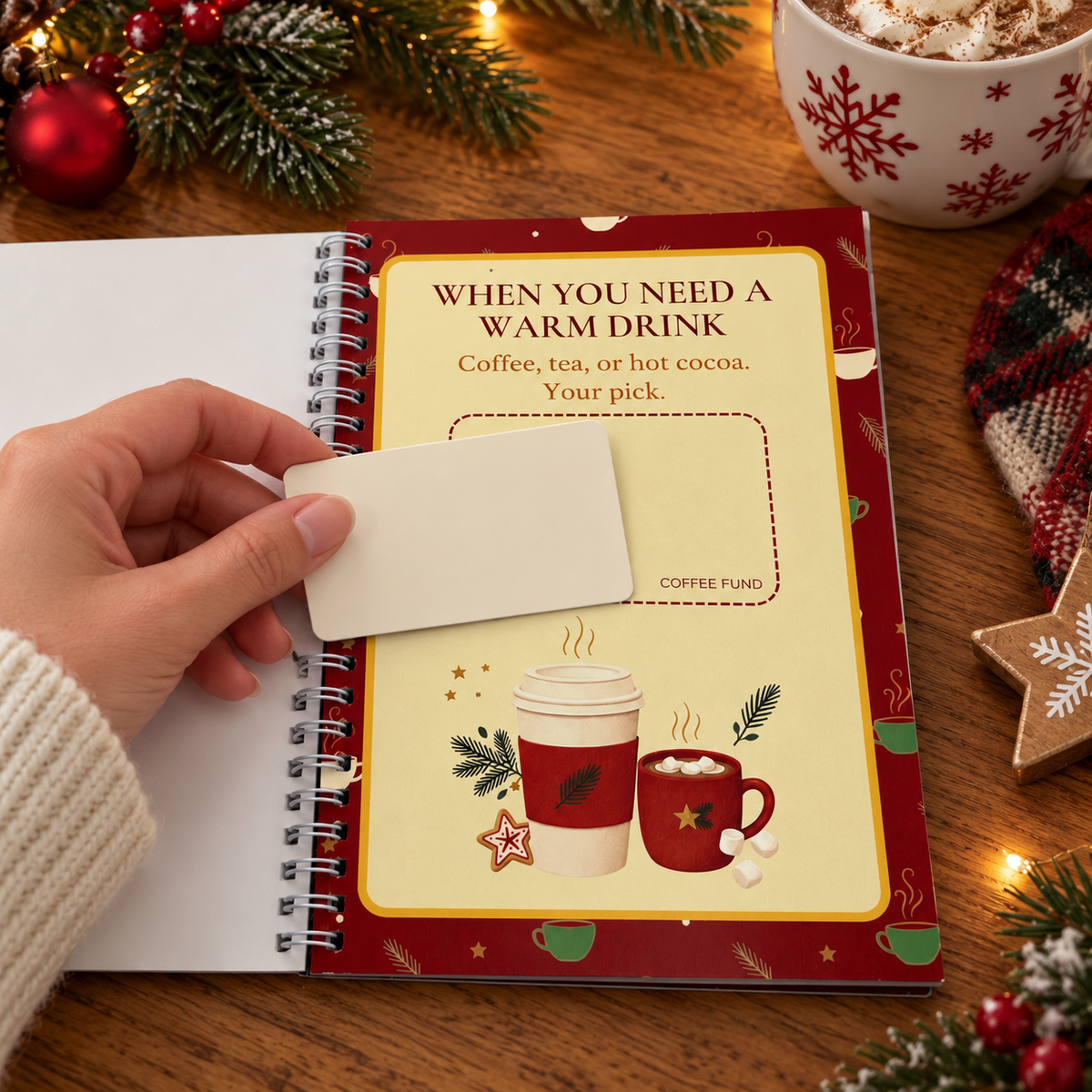 Christmas Gift Card Book