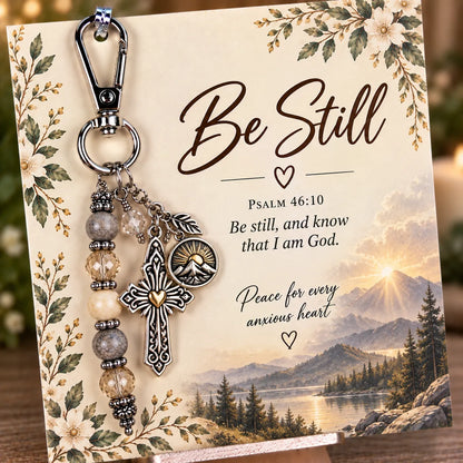 ⏳ Last Day 49% OFF – ✝️ Christian Scripture Keepsake Keychain | 23 Faith-Inspired Designs with Matching Devotional Card 🤍