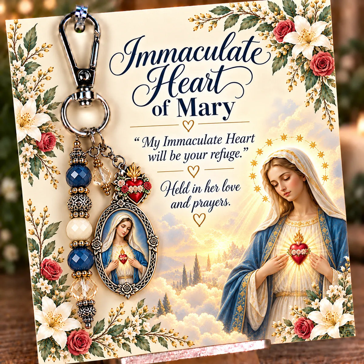 ⏳ Last Day 49% OFF – ✝️ Christian Scripture Keepsake Keychain | 23 Faith-Inspired Designs with Matching Devotional Card 🤍