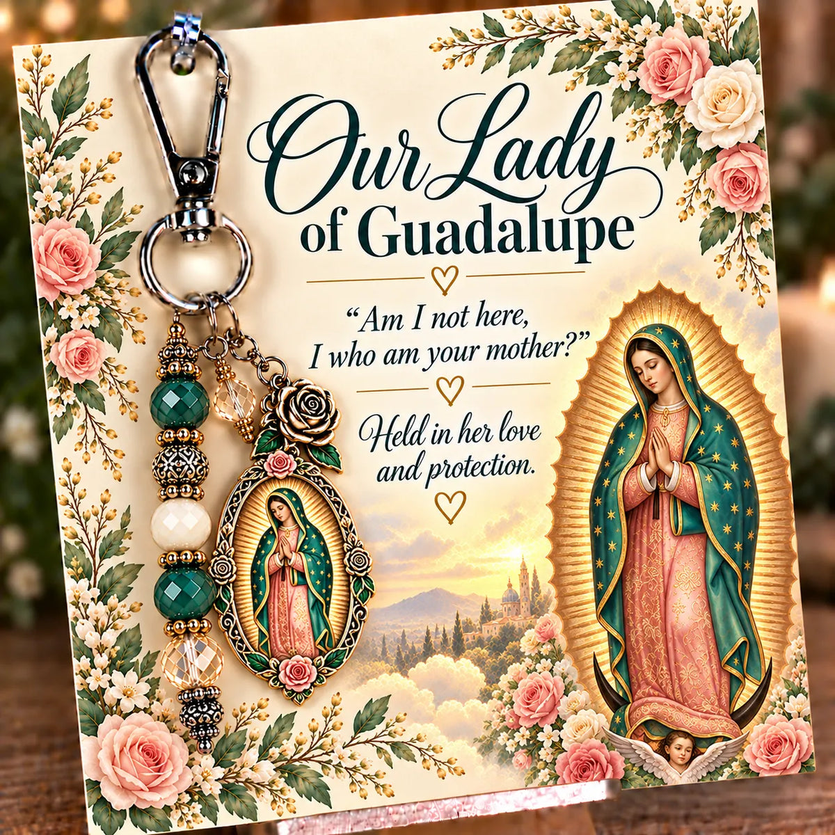 ⏳ Last Day 49% OFF – ✝️ Christian Scripture Keepsake Keychain | 23 Faith-Inspired Designs with Matching Devotional Card 🤍