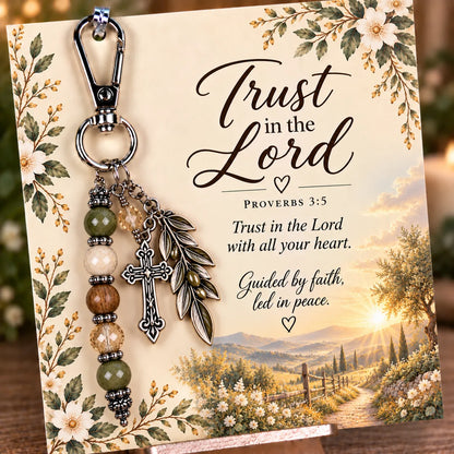 ⏳ Last Day 49% OFF – ✝️ Christian Scripture Keepsake Keychain | 23 Faith-Inspired Designs with Matching Devotional Card 🤍