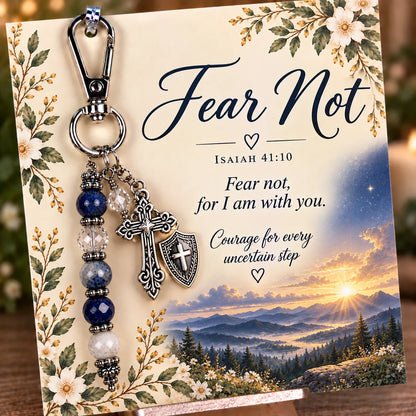 ⏳ Last Day 49% OFF – ✝️ Christian Scripture Keepsake Keychain | 23 Faith-Inspired Designs with Matching Devotional Card 🤍
