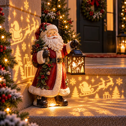 🔥HOT-⛄✨ Snowman Nativity Glow™ – Solar Christmas Step Light with Holy Family Projection 🎄✝️