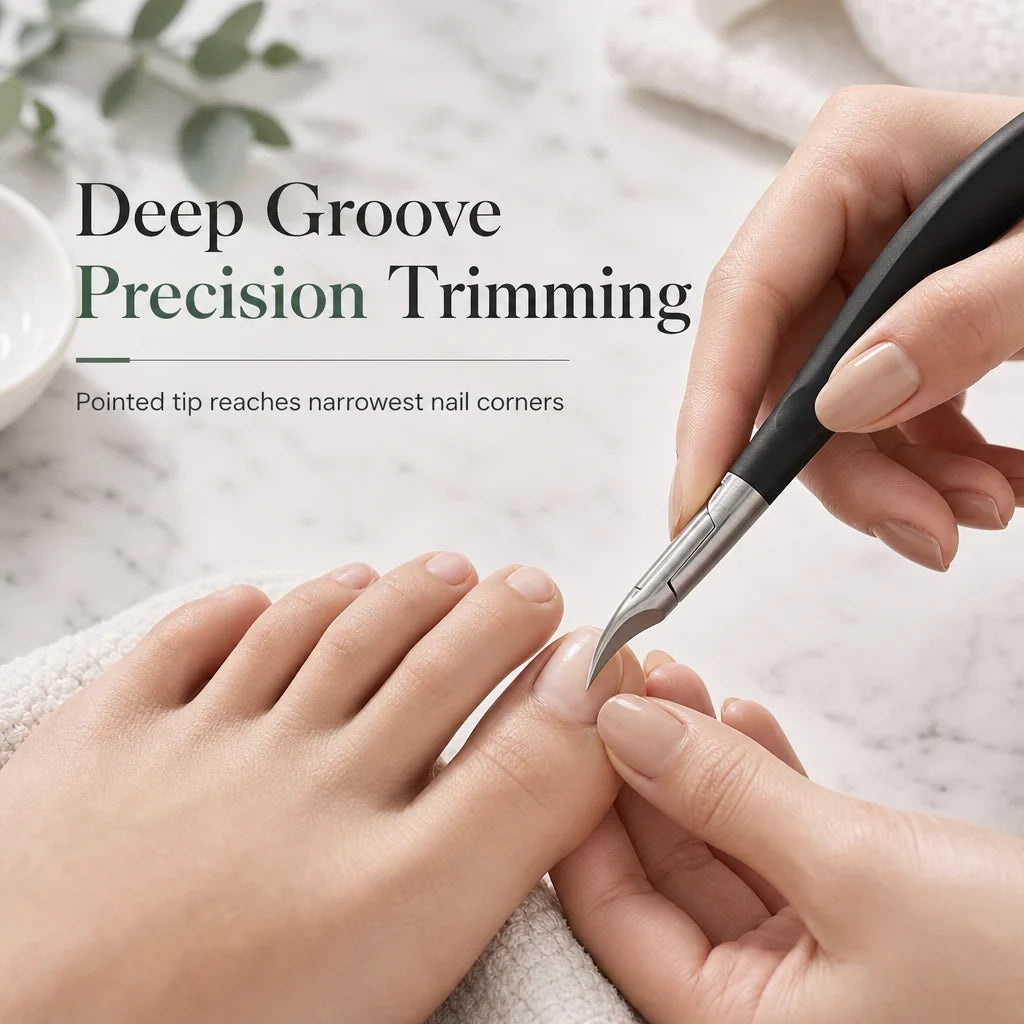 🦶 Limited-time 49% Off! ⚡ Stainless Steel Ingrown Toenail Clipper Set – Precise, Sturdy, Portable ✨