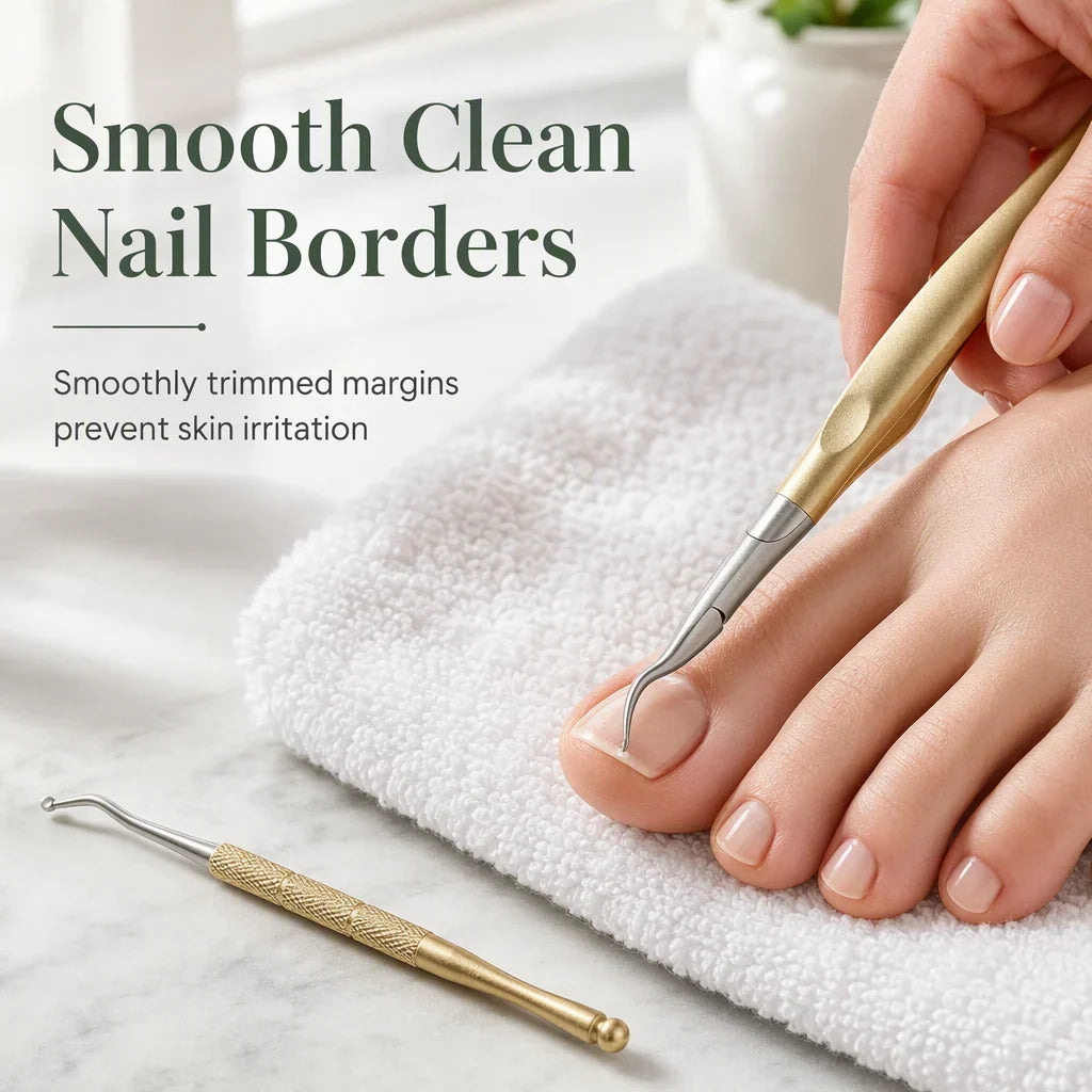 🦶 Limited-time 49% Off! ⚡ Stainless Steel Ingrown Toenail Clipper Set – Precise, Sturdy, Portable ✨