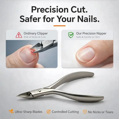 🦶 Limited-time 49% Off! ⚡ Stainless Steel Ingrown Toenail Clipper Set – Precise, Sturdy, Portable ✨