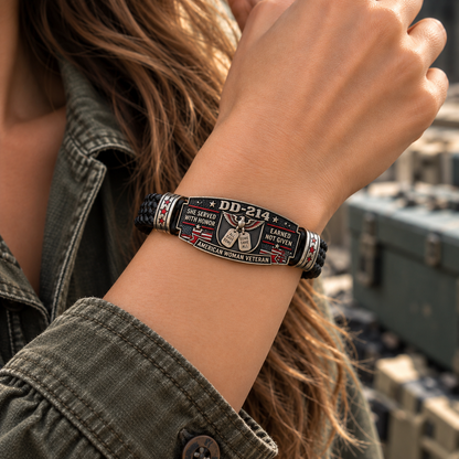 100% Handmade DD-214 Veteran Honor Bracelet(𝐂𝐡𝐚𝐝 𝐒𝐦𝐢𝐭𝐡 𝐇𝐚𝐧𝐝𝐦𝐚𝐝𝐞®) - Buy 2 Get Extra 20% Off