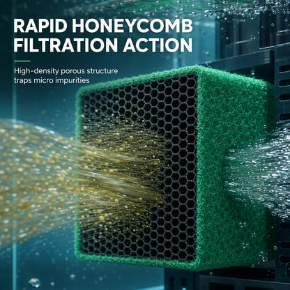 🥳2026 Hot Sale🐠💧 49% Off! Activated Carbon Filter Cube – Honeycomb Filtration Clears Cloudy Water, Removes Odors. Anti-crumble Block For Crystal-clear Aquarium! 🛡️✅