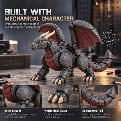 🐉 Guardian Dragon Egg — Transforming Dragon Figure with Sculpted Details