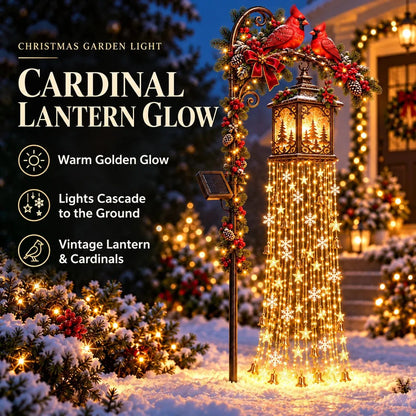 🎄 Festive Star-Light Cascade – Solar-Powered LED Garden Stakes