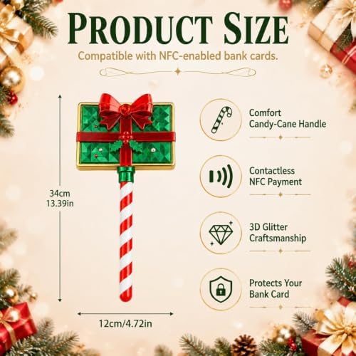 Christmas Magic Payment Wand Contactless Payment Stick