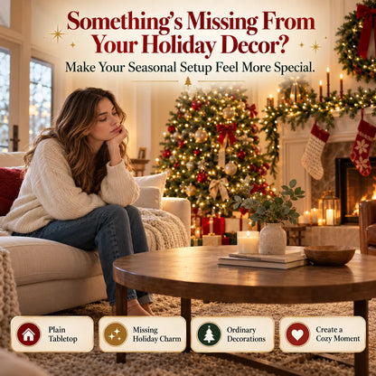 🎄 Christmas Campfire Aroma Diffuser – Cozy Flame-style Glow, Festive Mist & Adorable Santa/gingerbread Designs