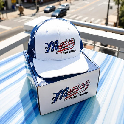 🔥49% OFF-🇺🇸 ’Merica 250 Years Mesh Back Trucker Hat