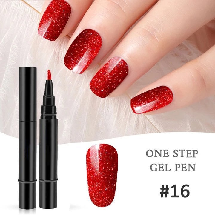 💅 Limited Time Buy 1 Get 1 Free - £12.99! ✨One Step Nail Gel Pen🎨