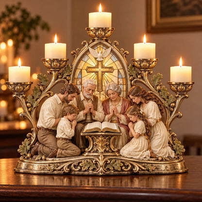 Light of Grace – Five-Light Prayer Centerpiece