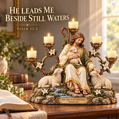 Light of Grace – Five-Light Prayer Centerpiece