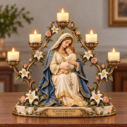 Light of Grace – Five-Light Prayer Centerpiece