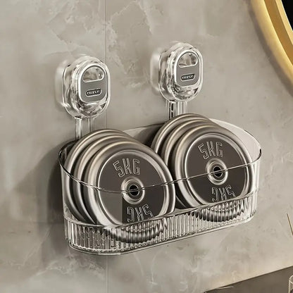 🔥No-Drill Bathroom Suction Storage Box