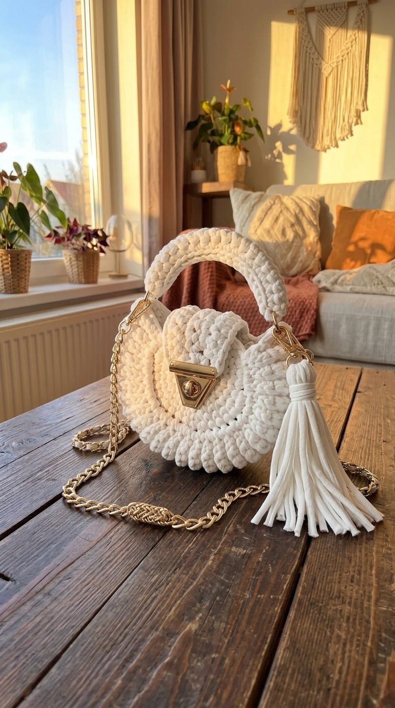 Hand-stitched Shell Bags