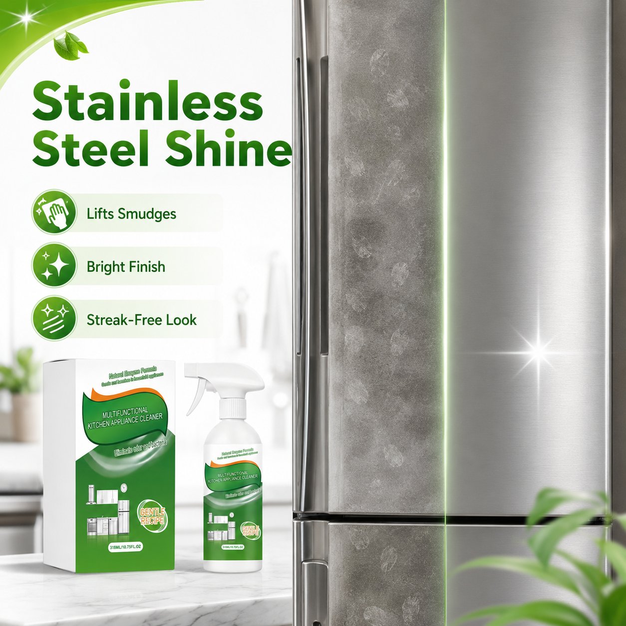 Multifunctional Kitchen Appliance Cleaner