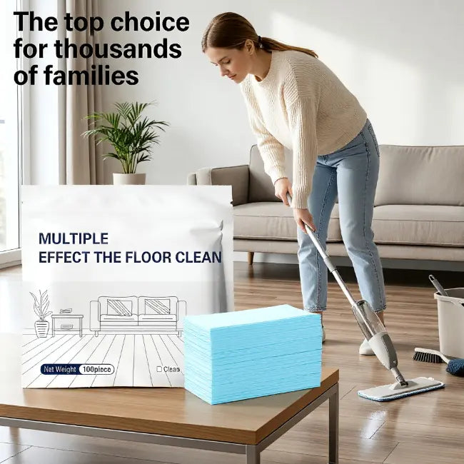 Multi-Surface Floor Cleaning Tablets – Concentrated Cleaner for Hardwood, Tile, Laminate & More