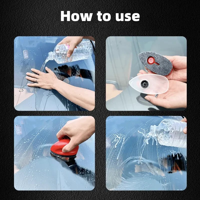 Glossy glass mouse brush and refill fluid (60ml)