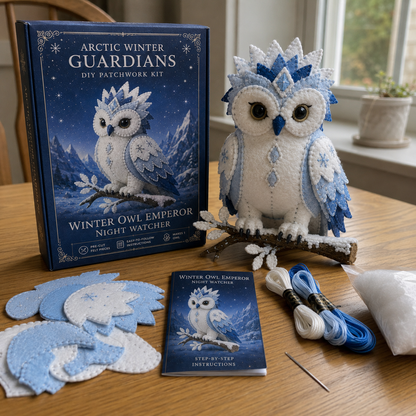 🔥Arctic Winter Guardians DIY Patchwork Kit