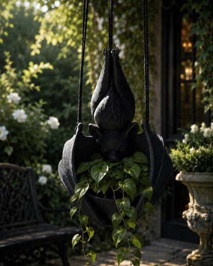 👿🦇Hanging Bat Plant Pot ——Life Art🪴