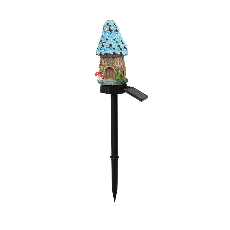 🍄✨ Turn Your Backyard Into An Enchanted Fairy Forest! Solar Mushroom Cottage Garden Light