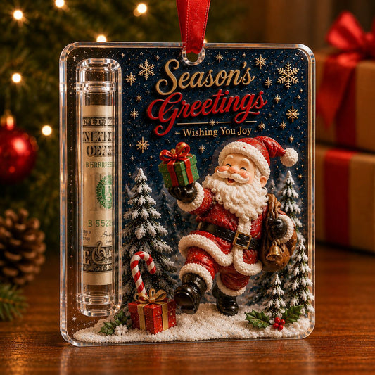 🎄Christmas Cash Gift Ornament- Make Cash Feel Like A Real Christmas Gift💵