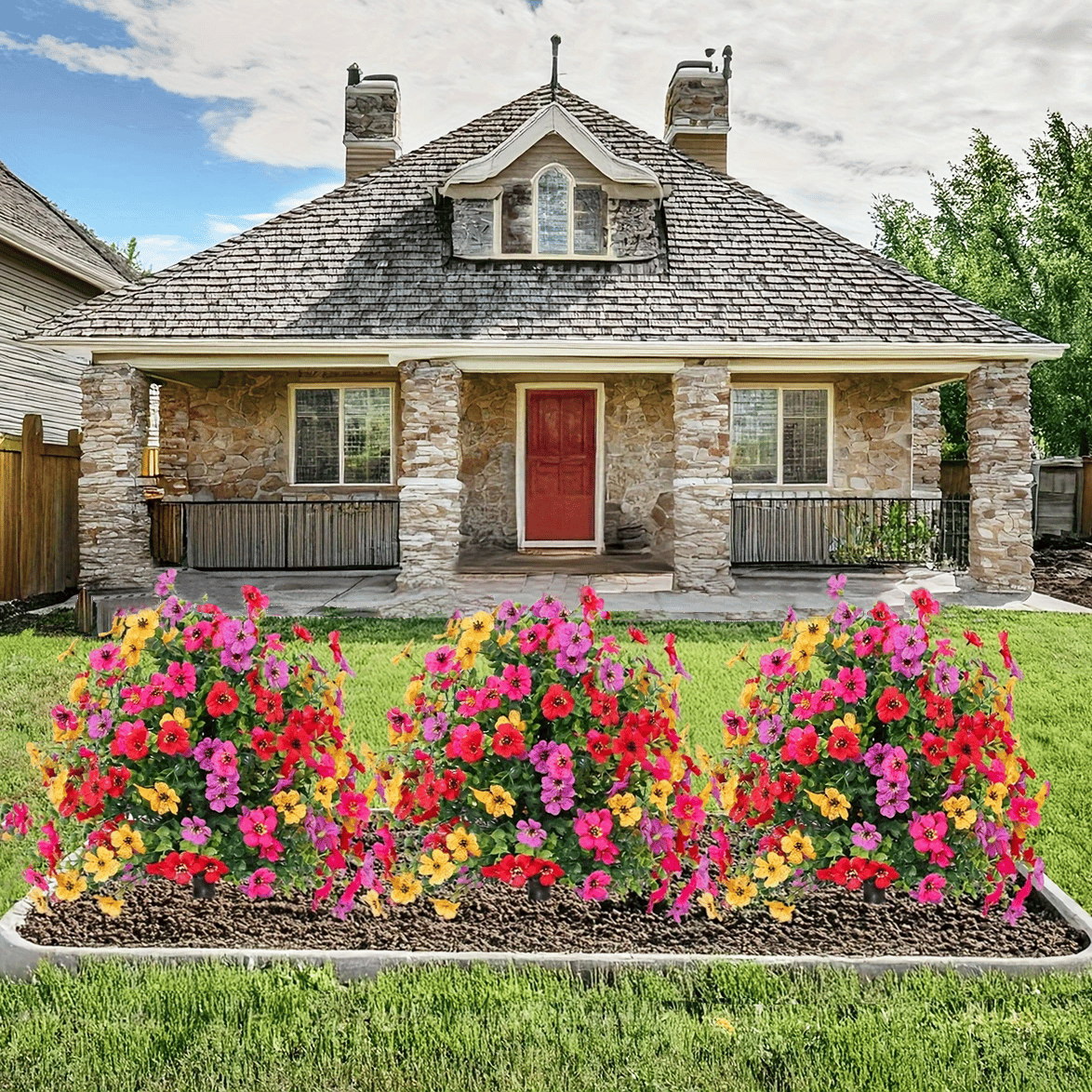 🔥Outdoor/Indoor UV Resistant & Waterproof Artificial Flower Decor ✅