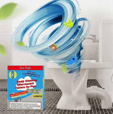 🔥Buy More Save More❤️Powerful Cleaning Effervescent Tablets for Pipe, Fast Dissolve Hair Grease Clogs