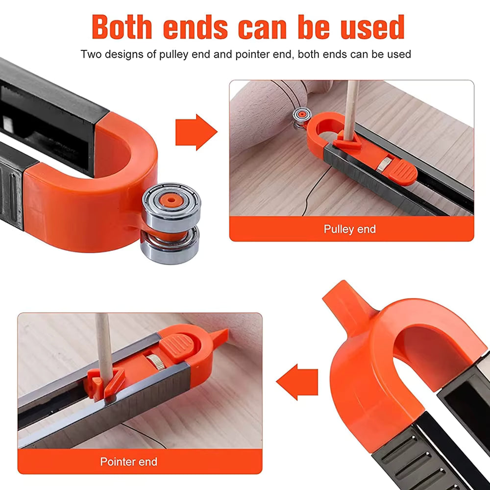 Contour Gauge Scribe Tool with Lock