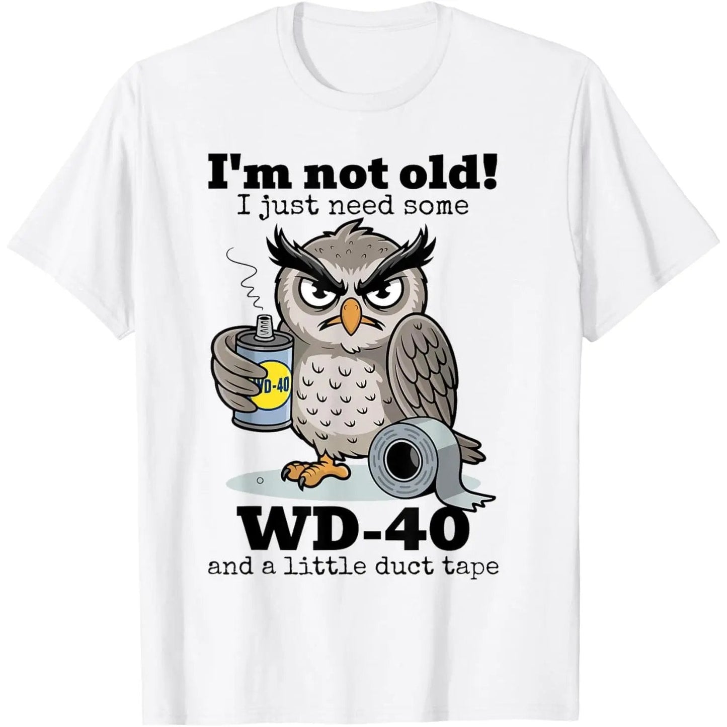 🦉 Owl "I'm Not Old" Graphic T-Shirt