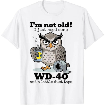 🦉 Owl "I'm Not Old" Graphic T-Shirt