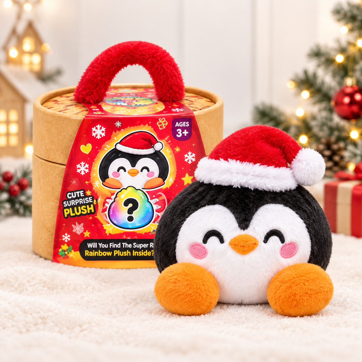 🎄 Christmas Bao Plush Collection – 10 Festive Characters | Choose Your Favorite