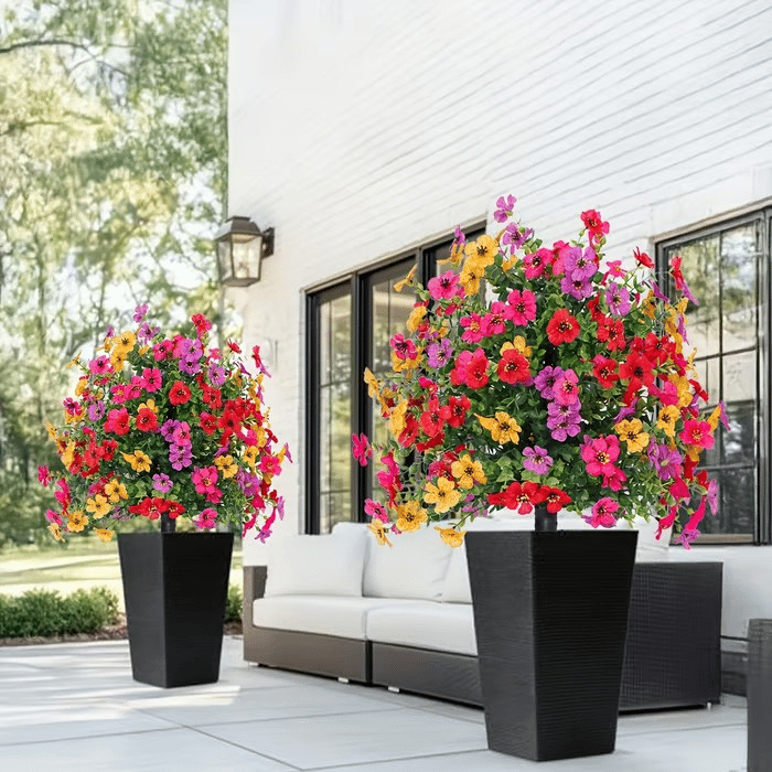 🔥Outdoor/Indoor UV Resistant & Waterproof Artificial Flower Decor ✅