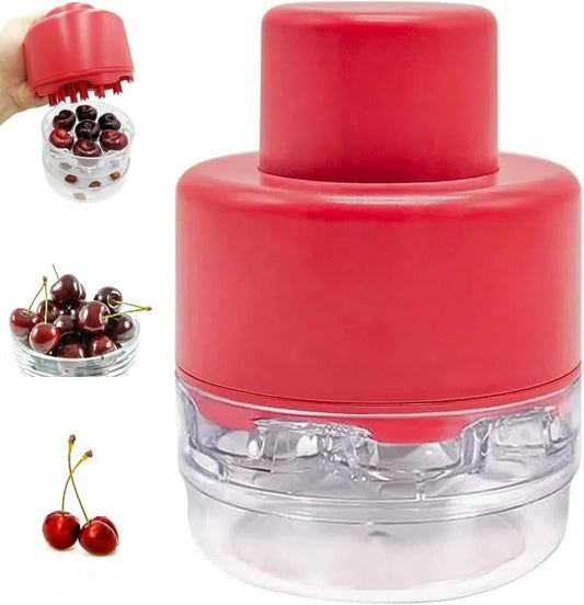 🍒Cherry Pitter Tool: Multi-functional 7-Hole Core Remover for Jam Making🍯