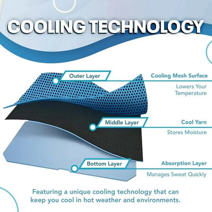 🔥LAST DAY 49% OFF - ❄️Cold Sweat Towel You Can Use Anywhere, Anytime! Reusable Soft Absorbent Cooling Portable