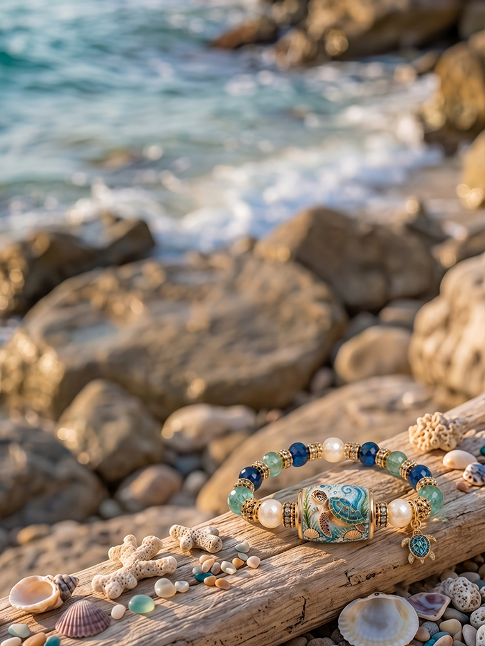 Premium Marine Life Bead Bracelets